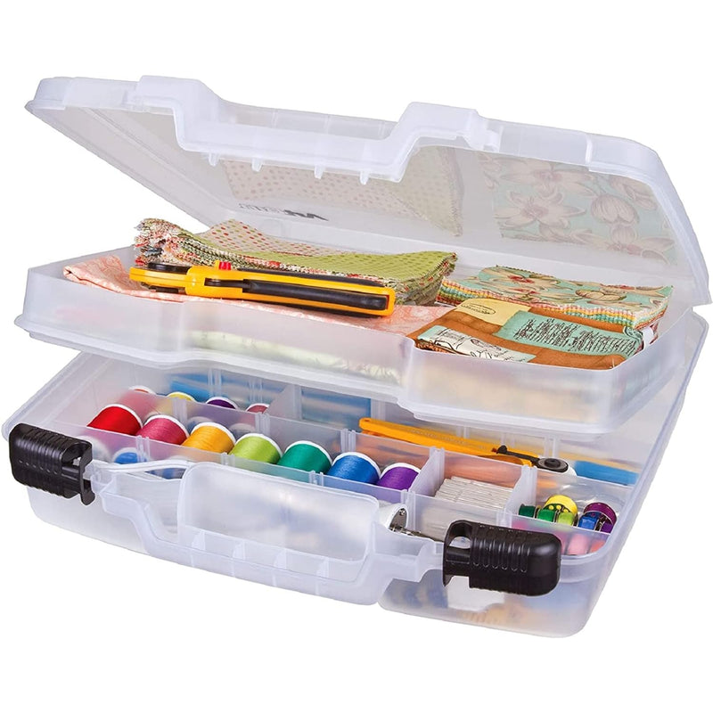 6962Ab Quick View Deep Base Carrying Case With Removable Dividers And Tray, Po