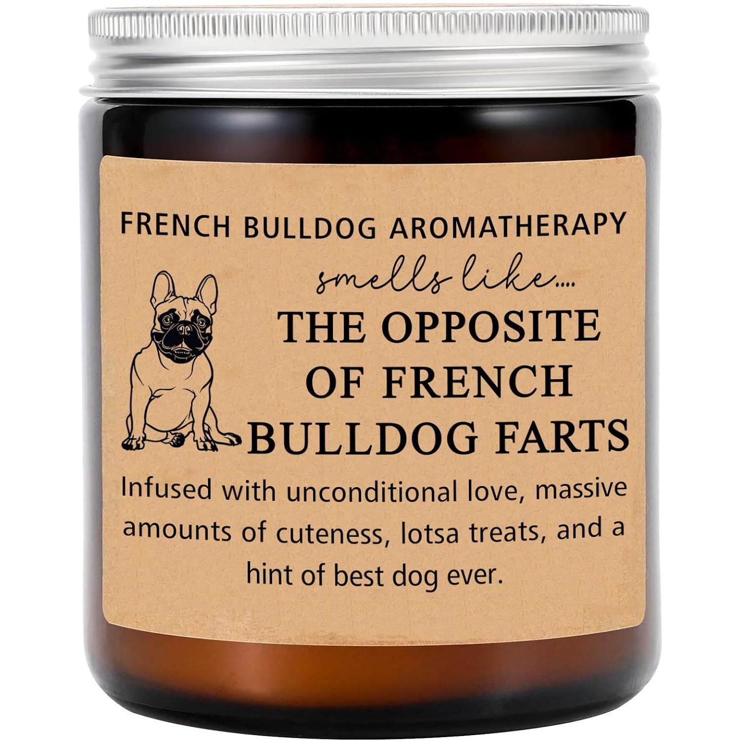 French Bulldog Gifts - French Bulldog Mom - Funny Frenchie Gift - French Bulldog Candle - Frenchie Dog - French Bulldog Lover