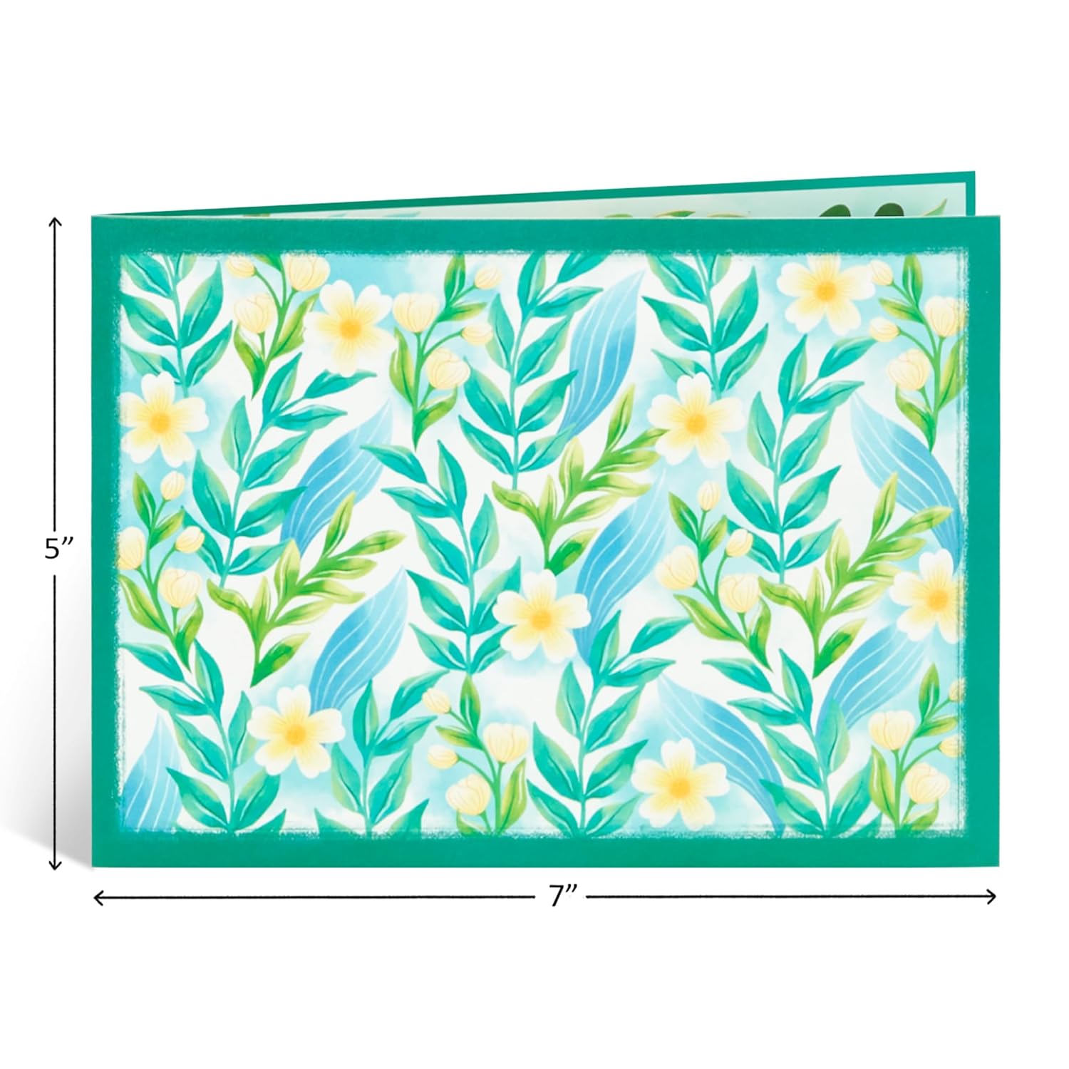 Get Well Soon Pop Up Card, Blossoming Field, Flowers, 3D Greeting Cards, Gifts For Mom, Mother In Law, Wife, Girlfriend, 5X7 - Includes Envelope And Message Note