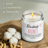 Best Sentimental Candle Gifts For Aunt From Niece And Nephew, Thoughtful Gift Ideas For Aunty Birthday And Mothers Day, Funny Thanksgiving Christmas, Special Occasions Gift For Auntie -10