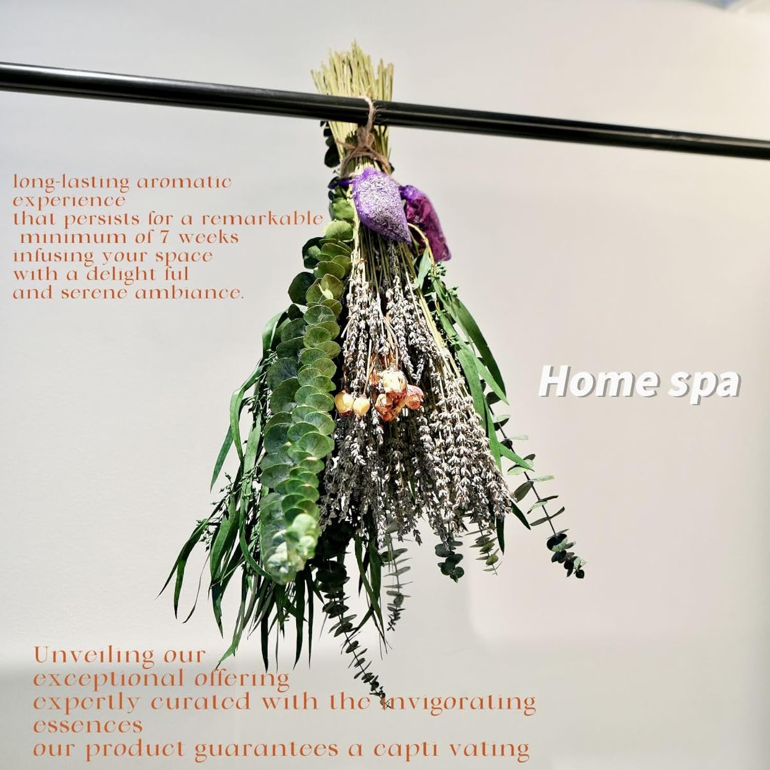Dried Eucalyptus Bundle - 119 Pcs For Shower Hanging & Home Decor, Fresh Eucalyptus Stems For Self-Care