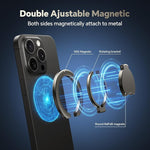 Magnetic Phone Ring Holder Grip Stand Kickstand for MagSafe, iPhone/Android