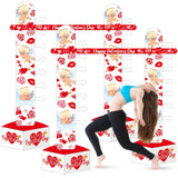 2 Pcs Valentines Inflatable Limbo Game For Adults 59 Inch Party Games Engage Your Guests Easy Setup For Family Indoor Outdoor Picnic Valentine Holiday Party Supplies