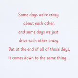 Hallmark Valentines Day Card for Husband (Love You No Matter What)
