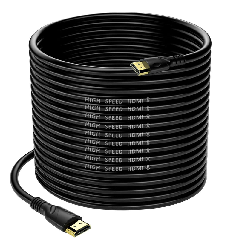 4K Hdmi Cable 75Ft Ultra High Speed Hdmi 2.0 Cord 4K@60Hz 18Gbps, Gold Plated