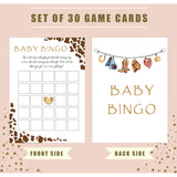 Baby Shower Games - Cowboy Baby Bingo Game For 30 Guests With Game Cards, Gender Reveal Games (24)