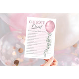 Girl Baby Shower Games Bundle, Who Knows Mommy Best, Bingo, Guest Quest, Fun Baby Shower Games And Activities