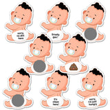 Baby Shower Games 38 Raffle Cards, Baby Shower Activity And Idea, Fun And Easy To Play