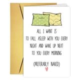 Special Valentine'S Day Card Gift For Husband Wife Couple, Romantic Spouse Humor Anniversary Cards For Boyfriend Girlfriend, Happy Valentine'S Day Card For Men Women Him Her