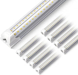 8 Pack 3FT LED Shop Lights 30W 4680LM 5000K High Output T8 Integrated Tube Lights for Garage Warehouse