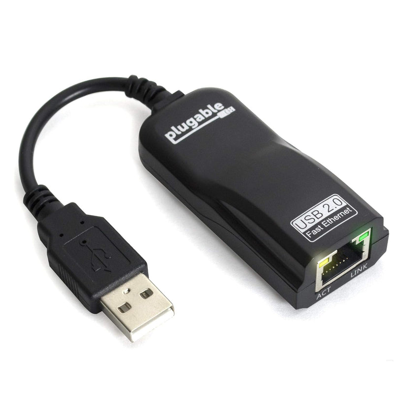 Usb 2.0 To Ethernet Fast 10/100 Lan Wired Network Adapter - Driverless And Com