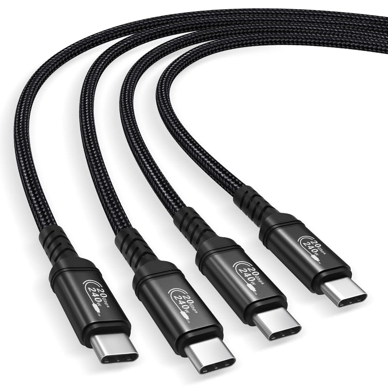 Usbc To Usbc Cable 10 Ft, 240W Type C Fast Charging Pd3.1 48V/5A 20Gbps High S