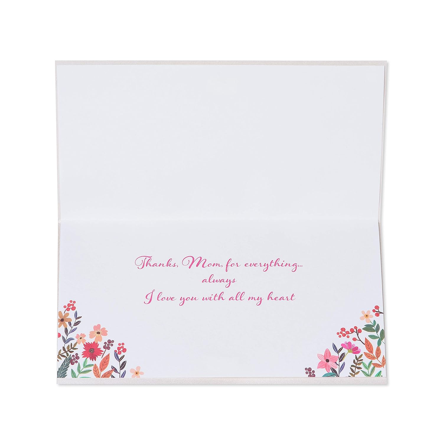 Mothers Day Card For Mom (With All My Heart)