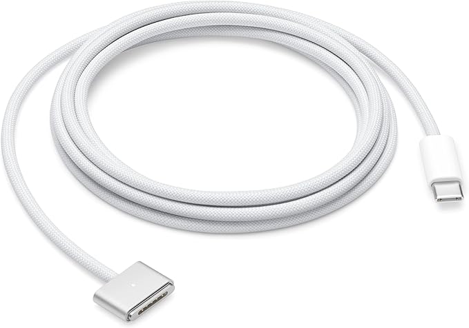 Apple USB C to MagSafe 3 Cable 2M Fast Charging Magnetic Power Cable for MacBook Pro Air