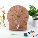 12 Slots Wedding Game Spinning Wheel, Prize Wheel Spinning Wheel For Prizes With Stand, Table Spinning Wheel For Engaging Home Parties Wedding Baby Shower