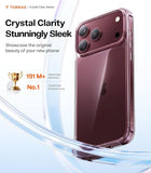 iPhone 17 Pro Max / iPhone 18 Pro Crystal Clear Case 6.3 Inch Anti Yellowing Cover