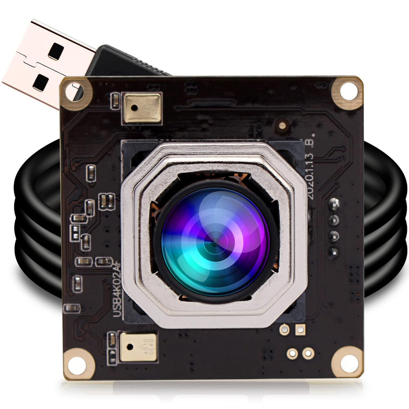 4K Usb Camera Module Autofocus With Microphone For Computer Mini Usb2.0 Webcam