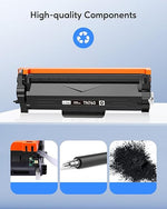 TN760 Toner, 2-Pack Black for HL-L2350DW/MFC-L2710DW Printers