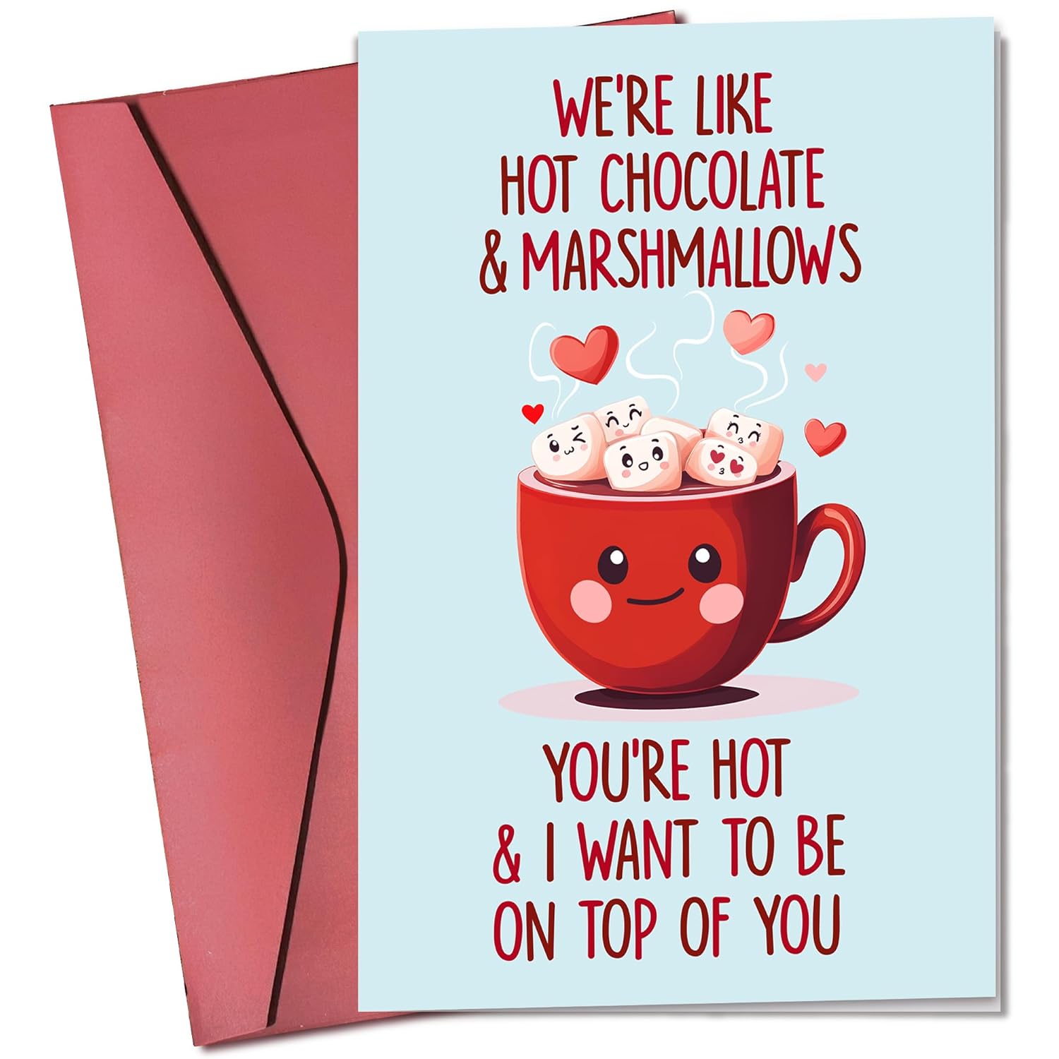 Birthday Anniversary Card For Him, Boyfriend, Bf, Husband, Men - Funny Love Cards For Him - Anniversary, Birthday Cards For Boyfriend Husband - Single 5.3''X 8'' Greeting Funny Bday Card