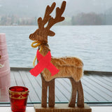 30Pcs Mini Scarf Red Green Christmas Decorations Diy Doll Clothes Toys Small Scarf For Holiday Wine Bottle Decorations Christmas Set Santa Hats For Crafts