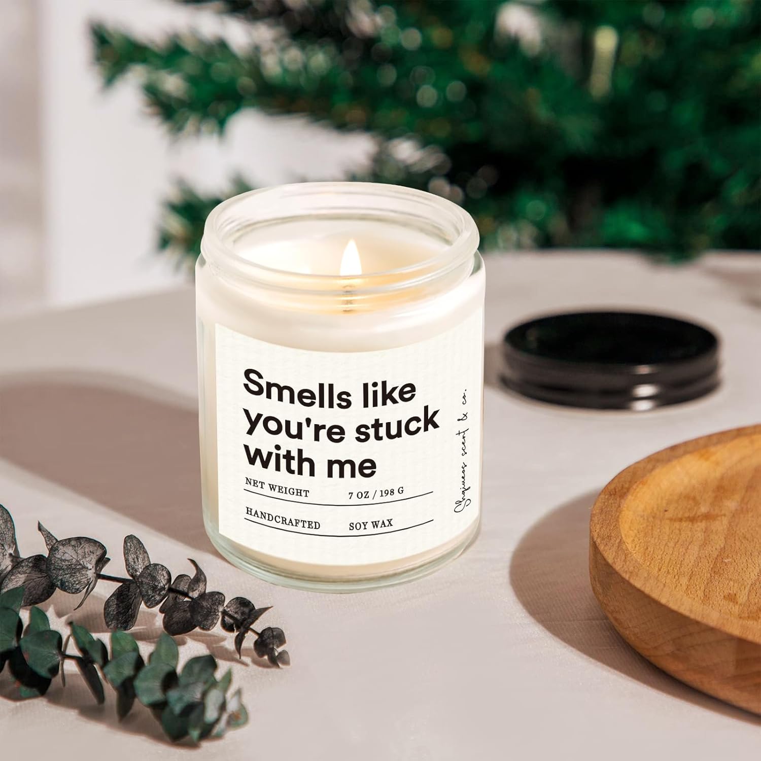 Funny Anniversary Candle Gifts For Boyfriend Girlfriend, Valentines Day Gifts For Her Him, Best Friend Friendship Birthday Gift For Women, Bestie, Christmas Gift, Lavender Scented 7Oz