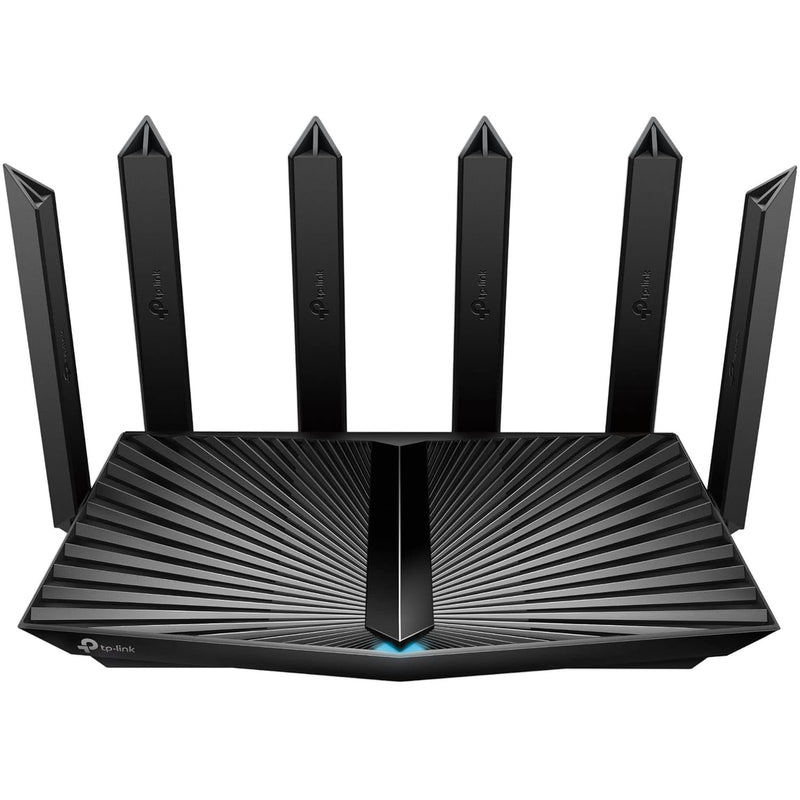 TP-Link - Archer 3200 Tri-Band Wi-Fi 6 Router - Black ARCHER-3200 (Renewed)