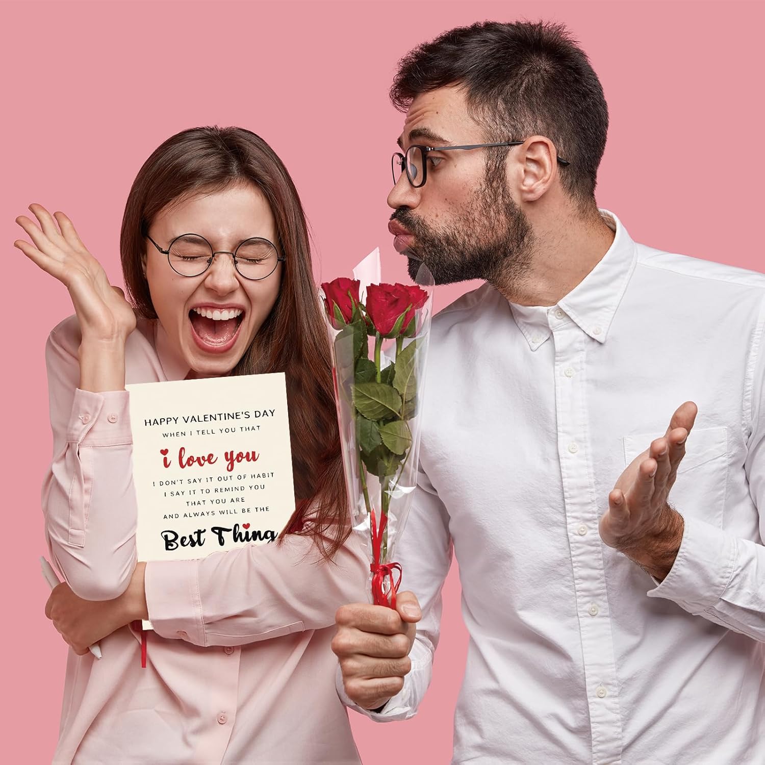 Funny Valentines Day Card For Husband Wife Boyfriend Girlfriend Fiance Fiancee?Romantic Valentines Day Gifts For Him Her?Best Thing Ever V-Day Cards For Significant Other