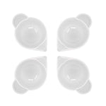 4Pcs Diy Epoxy Resin Tool Mini Silicone Mixing Cups Dispensing Cup Measuring Cup For Resin