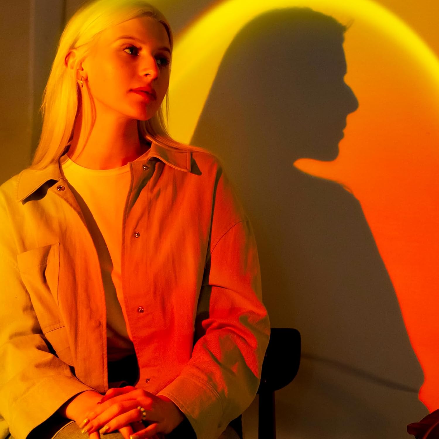 Sunset Lamp Projector,360 Degree Rotation Sun Lamp Led Night Light With Usb Port,Sunset Lamp For Room Decor, Photography,Tiktok Live,Christmas Gifts For Women