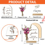 You Are The Grandma Everyone Wishes They Had, Birthday Gift For Grandma, Wooden Card With Dry Flowers, Gifts For Grandma Grandmother Gift Ideas, Mothers Day Card, Best Grandma Gifts From Grandkids
