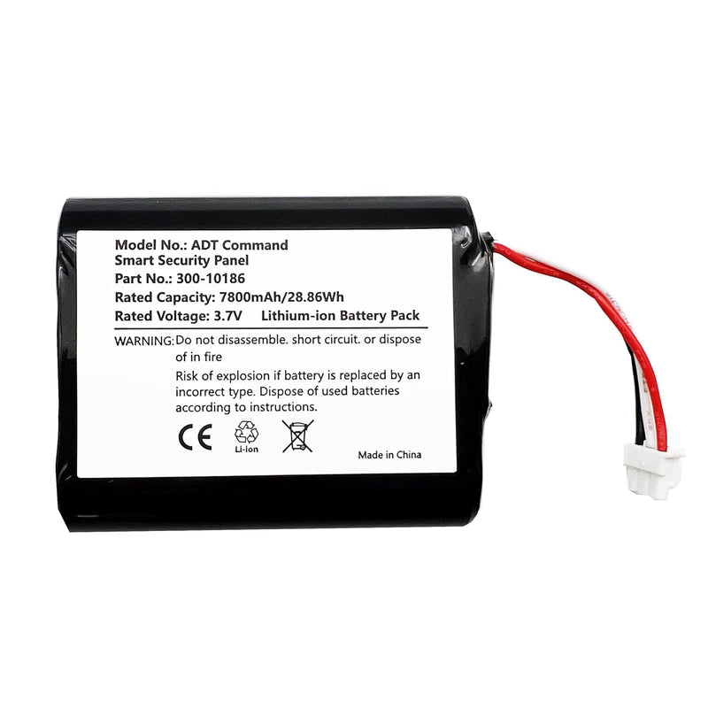 P/N 300-10186 Lithium Ion Battery Replacement For Adt Panel Adt Command Smart