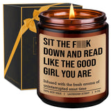Candle - Reading Gifts For Book Lovers Women - Bookish Decor, Dark Romance Readers, Book Lover Gifts For Women - Funny Valentines Day, Birthday Present For People Who Like To Read, Bookworm, Nerd