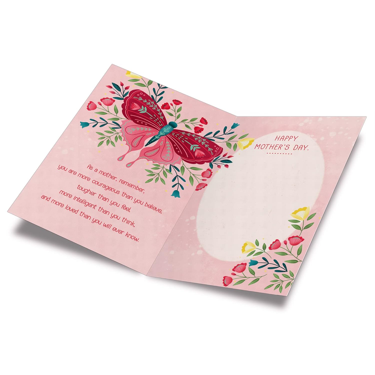 Niece Mother'S Day Card, Made In America, Eco-Friendly, Thick Card Stock With Premium Envelope 5In X 7.75In, Packaged In Protective Mailer