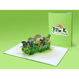 Cutpopup St Patricks Day Card Pop Up, 3D Greeting Card (Funny Happy Patricks Day)