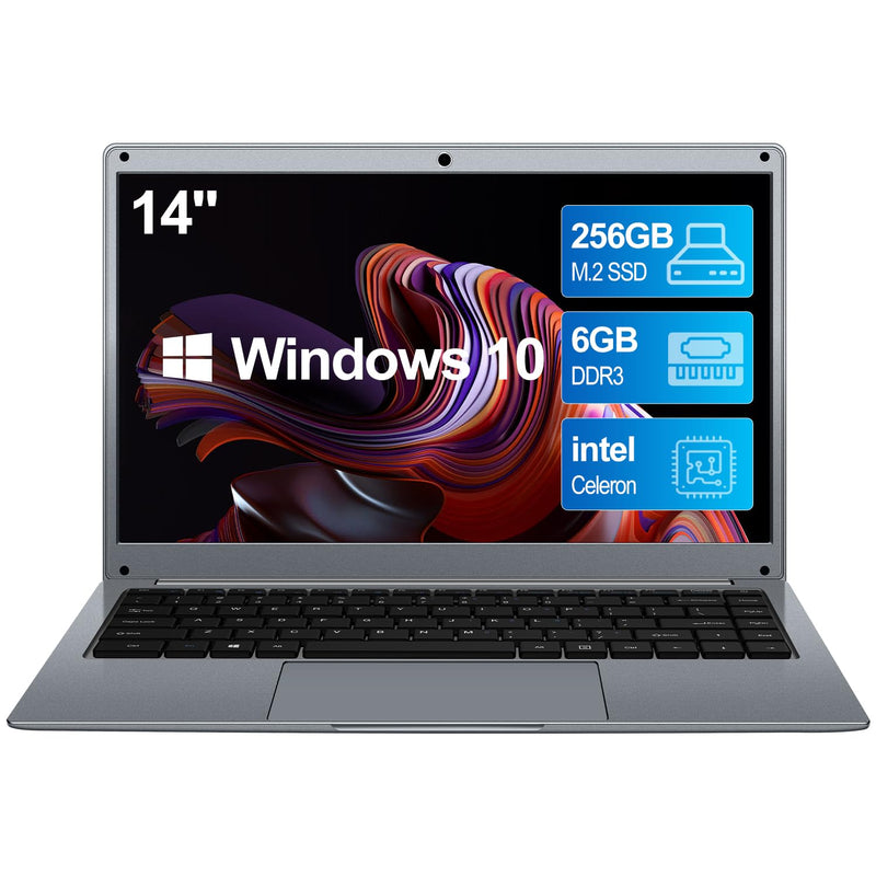 14" Ultral Light Laptop For Students And Business,Intel Celeron N3350,6Gb Ram,