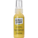 Gallery Glass, Citrus Yellow Stained Glass 2 fl oz Brilliant Smooth Finish Paint, Perfect for Easy to Apply DIY Arts and Crafts, 19731