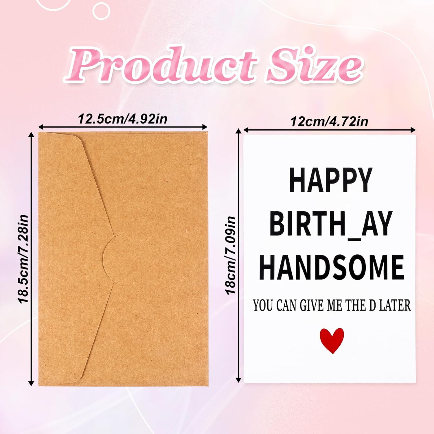 Funny Birthday Card & Gifts Naughty Birthday Card For Him Cute Happy Birthday To You Can Give Me The D Later Naughty Handsome Humor Decor Unique Bday Card For Husband Boyfriend Fiance