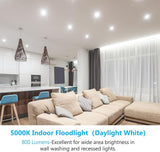 BR30 LED Bulbs 24 Pack 65W Equivalent Dimmable 5000K Daylight White Recessed Flood Lights