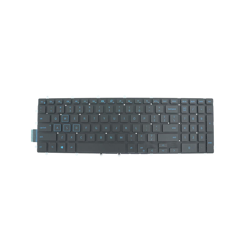 Us Blue Backlit Keyboard Frameless(Without Frame) Replacement Compatible With