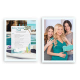 Surf Beach Theme Baby Shower Feud Game — Pack Of 25 — Fun Shower Family Feud Games, Baby On Board Baby Shower Activity, Gender Neutral Couples Shower Fued Games G940-Bsf