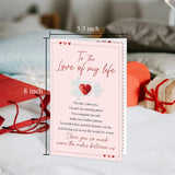 Funny Valentines Day Card For Him Her, Romantic Valentines Day Card For Boyfriend Girlfriend, Anniversary Cards For Husband Wife, Long Distance Love Cards