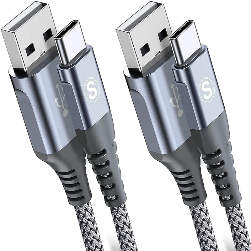 Usb Type C Cable 3.1A Fast Charging [2Pack,20Ft+20Ft], Usb-A To Usb-C Charger