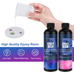 Epoxy Resin Kit For Beginners, Resin Kit With Molds, 18Oz Epoxy Kit With Dried Flowers, Measuring Cups And Resina Supplies