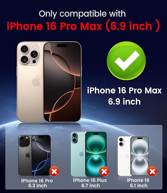 Magnetic for iPhone 16 Pro Max Case