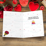 Funny Valentine Day Birthday Gifts For Women Her, Sweet Birthday Valentine Day Card Gifts For Wife Girlfriend
