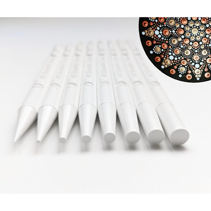 Mandala Dotting Tools- 16 Sizes From 0.5Mm To 8Mm - Recycled Plastic