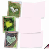 - 10 Boxed Valentine Note Cards With Envelopes - Loving, Heartfelt Assorted Greeting Cards For Valentine'S Day (4 X 5.12 Inch) - Heartscapes Am6838Vdb-B1X10