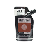 Sennelier Abstract Acrylic Paint Pouch, 4.05 Fl Oz (Pack of 1), Burnt Sienna