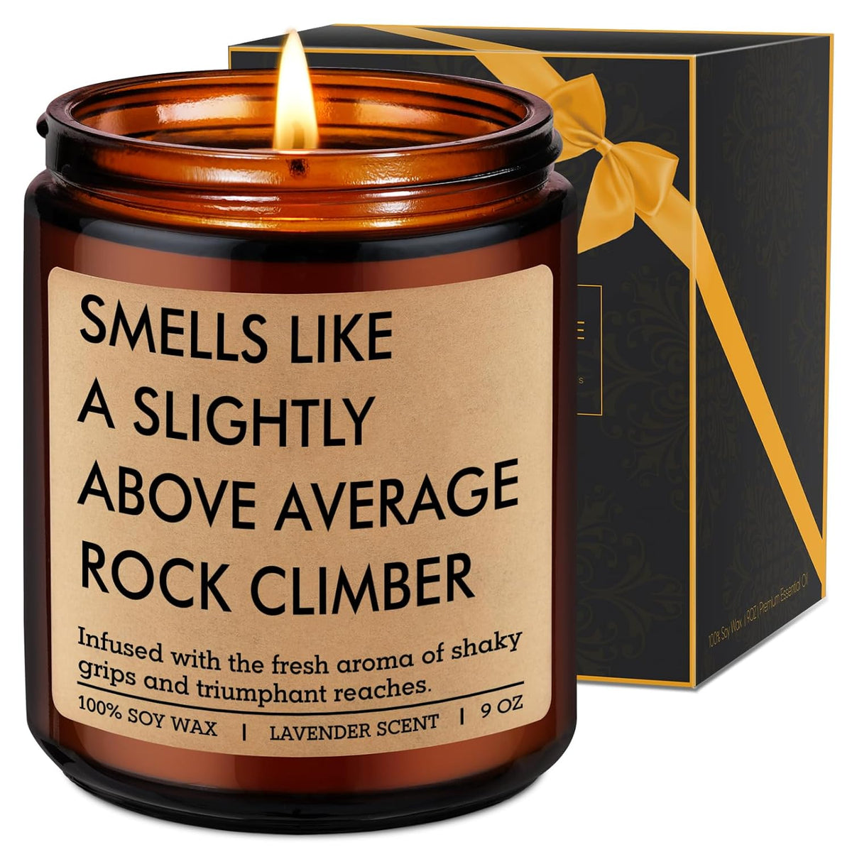 Candle, Rock Climbing Gifts For Climbers Men Women, Cool Rock Climber Gifts, Climbing Partner Presents, Funny Bouldering Valentines Day Birthday Ideas For Boulderer Friend Boyfriend Him