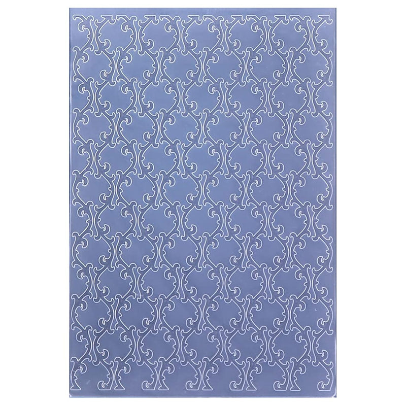 Leaves Background Plastic Embossing Folders For Card Making Scrapbooking And O